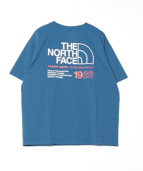 THE NORTH FACE(ザノースフェイス)の「【THE NORTH FACE】S/S ES 66 Logo Wide Tee ショートスリーブ ES 66 ロゴワイドティー(Tシャツ/カットソー・メンズ・ブルー/ブラック/ホワイト/グリーン/グレー・MEDIUM/X-LARGE/LARGE)」の19枚目の写真