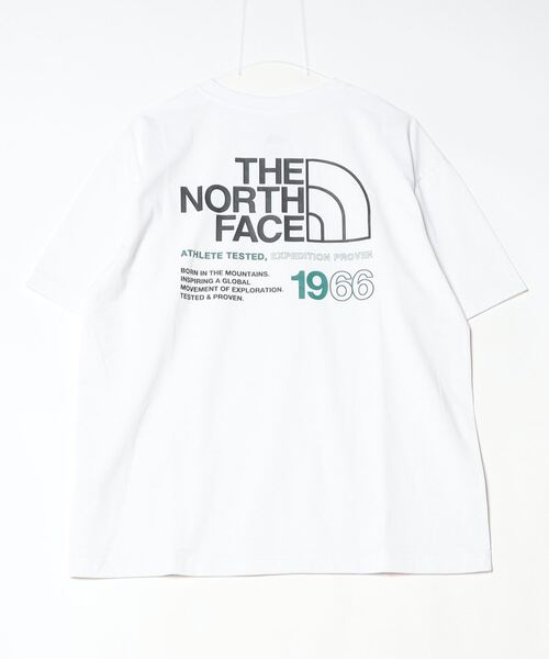 THE NORTH FACE(ザノースフェイス)の「【THE NORTH FACE】S/S ES 66 Logo Wide Tee ショートスリーブ ES 66 ロゴワイドティー(Tシャツ/カットソー・メンズ・ブルー/ブラック/ホワイト/グリーン/グレー・MEDIUM/X-LARGE/LARGE)」の21枚目の写真