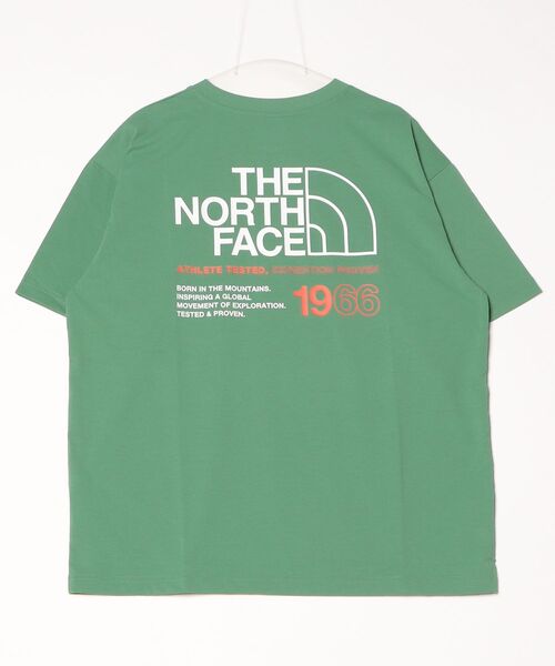 THE NORTH FACE(ザノースフェイス)の「【THE NORTH FACE】S/S ES 66 Logo Wide Tee ショートスリーブ ES 66 ロゴワイドティー(Tシャツ/カットソー・メンズ・ブルー/ブラック/ホワイト/グリーン/グレー・MEDIUM/X-LARGE/LARGE)」の22枚目の写真