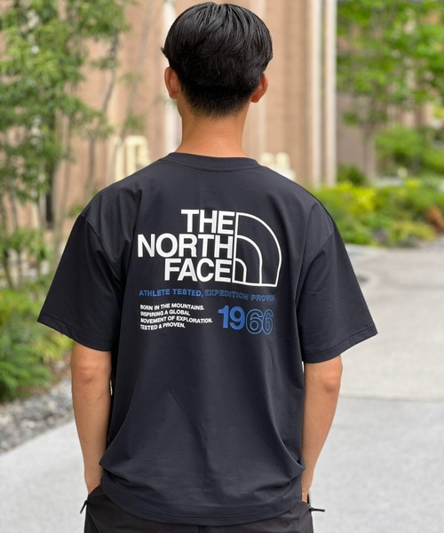 THE NORTH FACE】S/S ES 66 Logo Wide Tee ショートスリーブ ES