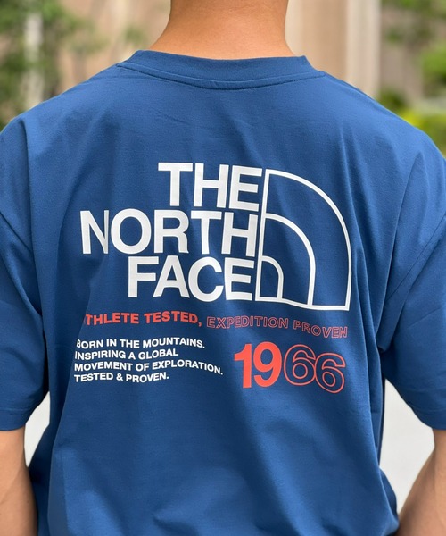THE NORTH FACE】S/S ES 66 Logo Wide Tee ショートスリーブ ES