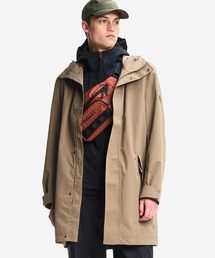 AIGLE（エーグル）の「透湿防水 ロングフーデッドコート（マウンテンパーカー）」