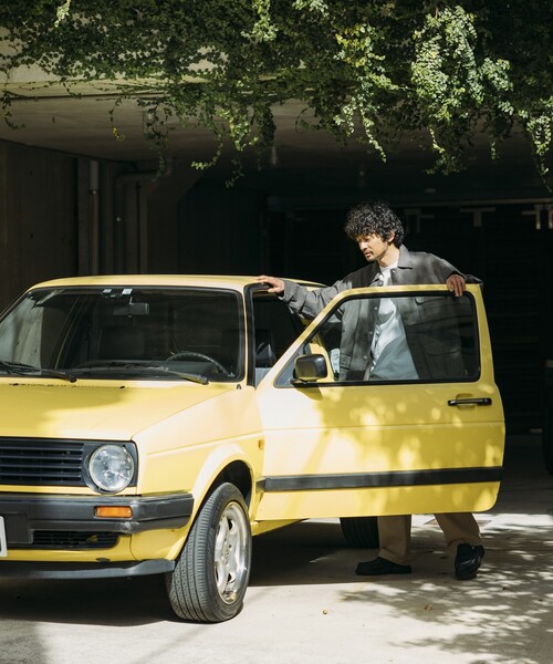 HINSON(ヒンソン)の「HINSON/ヒンソン ヴィンテージライク デニムカバーオール/ヒッコリー/リラックスフィット(カバーオール・メンズ・その他/ブルー/ネイビー・LARGE/MEDIUM)」の5枚目の写真