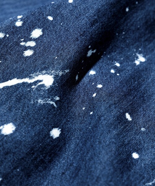 HINSON(ヒンソン)の「HINSON/ヒンソン ヴィンテージライク デニムカバーオール/ヒッコリー/リラックスフィット(カバーオール・メンズ・その他/ブルー/ネイビー・LARGE/MEDIUM)」の20枚目の写真