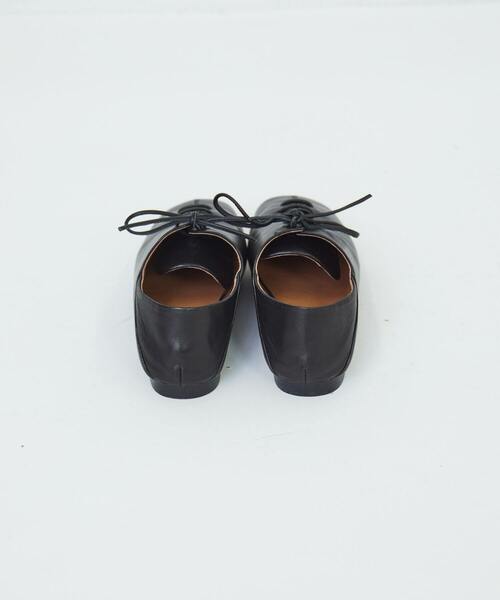 ADIEU TRISTESSE（アデュートリステス）の「レースアップバブーシュ（その他シューズ・レディース・グレイッシュベージュ/ゴールド/ブラック・S/M/L）」の9枚目の写真