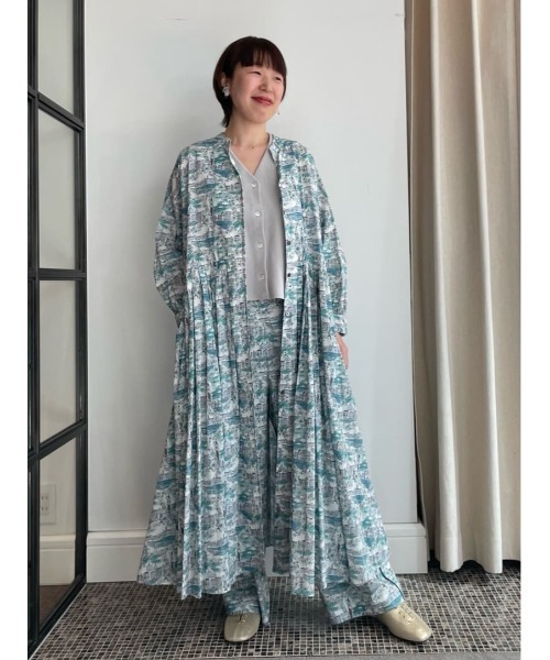 ADIEU TRISTESSE（アデュートリステス）の「レースアップバブーシュ（その他シューズ・レディース・グレイッシュベージュ/ゴールド/ブラック・S/M/L）」の7枚目の写真