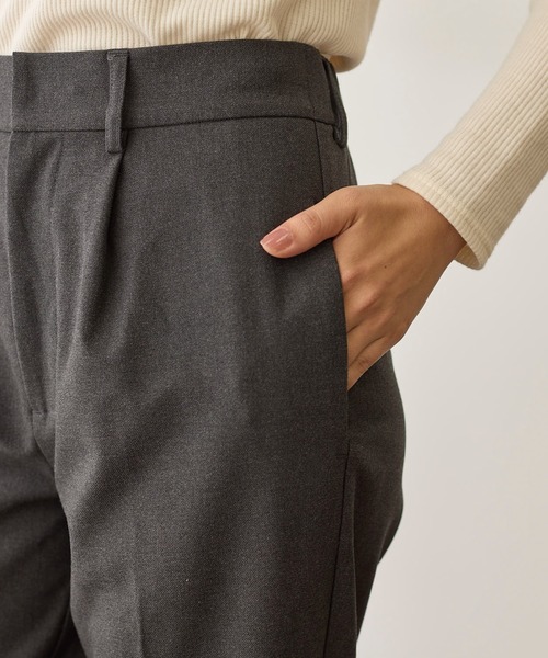Tuche(トゥシェ)の「Tuche/トゥシェ ソフトタッチパンツ テーパード 裏起毛(その他パンツ・レディース・ブラック/チャコールグレー/ダークネイビー/グレー系その他・MEDIUM/LARGE)」の11枚目の写真