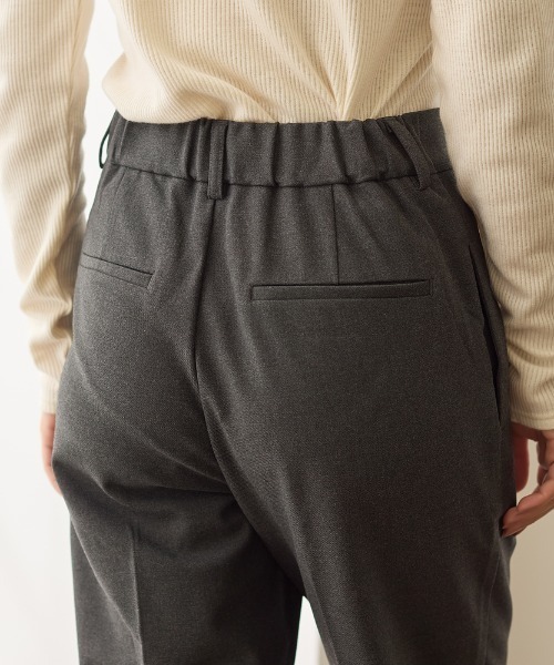 Tuche(トゥシェ)の「Tuche/トゥシェ ソフトタッチパンツ テーパード 裏起毛(その他パンツ・レディース・ブラック/チャコールグレー/ダークネイビー/グレー系その他・MEDIUM/LARGE)」の12枚目の写真