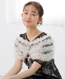 form forma（フォルムフォルマ）の「ケープボレロ/結婚式/パーティー/お呼ばれ/クルージング/演奏会（その他アウター）」
