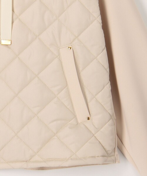 MICO COULIER（ミコクリエ）の「ZIPフリルパーカー（ブルゾン・レディース・ネイビー/ベージュ・38）」の15枚目の写真