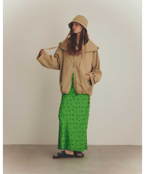 THE SHINZONE SIMON DOTS JACQUARD SKIRT 25SMSSK01（スカート）｜THE
