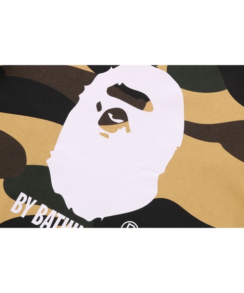 A BATHING APE(アベイシングエイプ)の「GIANT 1ST CAMO BY BATHING APE CREWNECK SWEATSHIRT(スウェット・メンズ・グリーン/イエロー・XXX-LARGE/LARGE/MEDIUM/SMALL/XX-LARGE/X-LARGE)」の4枚目の写真