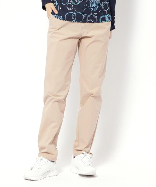 adabat（アダバット）の「撥水加工 ストレッチリンクルストレートパンツ（その他パンツ・レディース・ライトベージュ/ネイビー・42/40/38/36）」の3枚目の写真