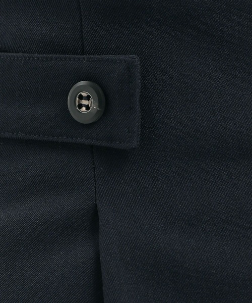 Andemiu（アンデミュウ）の「サイドボタンセミワイドパンツ325579（スラックス・レディース・グレイッシュベージュ/グレー/ネイビー・SMALL/MEDIUM）」の4枚目の写真