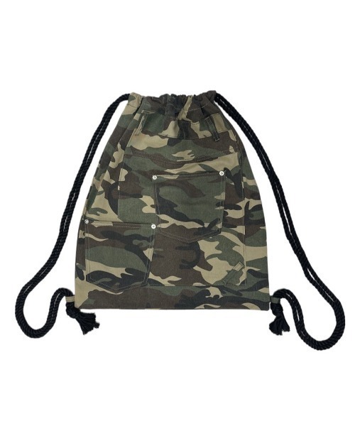 fuckthisindustry backpack リュック camo XU】camouflage knapsack（バックパック/リュック）｜XU