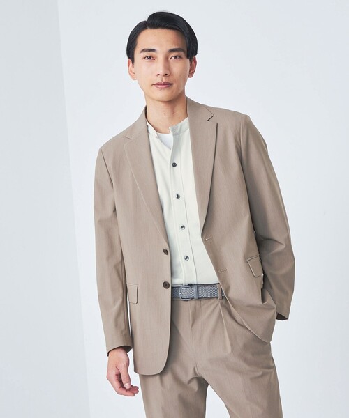 BROOKS BROTHERS(ブルックスブラザーズ)の「【別注】<Brooks Brothers>GLR カノコ バンドカラー 半袖 シャツ(シャツ/ブラウス・メンズ・ライトグレー/コバルトブルー/ブラック・M/L)」の5枚目の写真