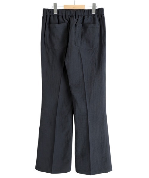 BALLAST ARK（バラストアーク）の「BALLAST ARK / バラストアーク：TRIPLE CROSS FLARE PANTS：BA11-P001[AST]（スラックス・メンズ・ブラック/キャメル・M/L）」の3枚目の写真