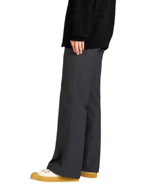 BALLAST ARK（バラストアーク）の「BALLAST ARK / バラストアーク：TRIPLE CROSS FLARE PANTS：BA11-P001[AST]（スラックス・メンズ・ブラック/キャメル・M/L）」の21枚目の写真