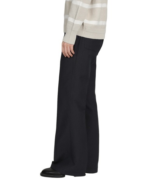 BALLAST ARK（バラストアーク）の「BALLAST ARK / バラストアーク：TRIPLE CROSS FLARE PANTS：BA11-P001[AST]（スラックス・メンズ・ブラック/キャメル・M/L）」の14枚目の写真