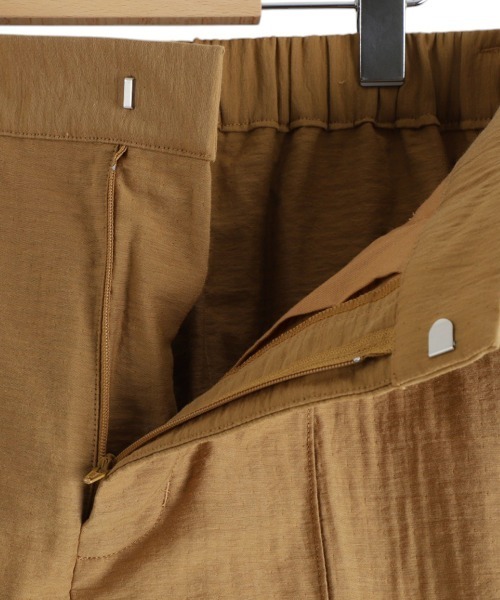 BALLAST ARK（バラストアーク）の「BALLAST ARK / バラストアーク：TRIPLE CROSS FLARE PANTS：BA11-P001[AST]（スラックス・メンズ・ブラック/キャメル・M/L）」の18枚目の写真