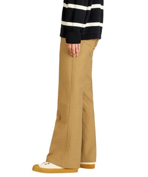 BALLAST ARK（バラストアーク）の「BALLAST ARK / バラストアーク：TRIPLE CROSS FLARE PANTS：BA11-P001[AST]（スラックス・メンズ・ブラック/キャメル・M/L）」の12枚目の写真