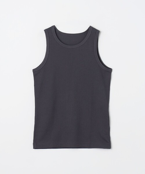 green label relaxing（グリーンレーベルリラクシング）の「ドライ ワッフル タンクトップ -吸水速乾-（タンクトップ・メンズ・ダークグレー/ライトグレー/ホワイト・M/L/S/XL）」の17枚目の写真