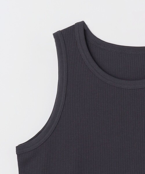 green label relaxing（グリーンレーベルリラクシング）の「ドライ ワッフル タンクトップ -吸水速乾-（タンクトップ・メンズ・ダークグレー/ライトグレー/ホワイト・M/L/S/XL）」の14枚目の写真