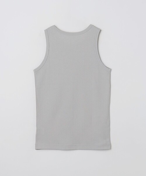 green label relaxing（グリーンレーベルリラクシング）の「ドライ ワッフル タンクトップ -吸水速乾-（タンクトップ・メンズ・ダークグレー/ライトグレー/ホワイト・M/L/S/XL）」の8枚目の写真