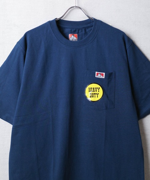 BEN DAVIS(ベンデイビス)の「【T9】【BEN DAVIS / ベンデイビス】HEAVY DUTY SHORT SLEEVE POCKET TEE ヘビー デューティー ショートスリーブ ポケット Tシャツ BEN91(Tシャツ/カットソー・メンズ・オレンジ/ネイビー/オリーブ/ブラック・LARGE/MEDIUM/SMALL/X-LARGE)」の5枚目の写真