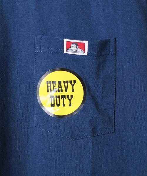 BEN DAVIS(ベンデイビス)の「【T9】【BEN DAVIS / ベンデイビス】HEAVY DUTY SHORT SLEEVE POCKET TEE ヘビー デューティー ショートスリーブ ポケット Tシャツ BEN91(Tシャツ/カットソー・メンズ・オレンジ/ネイビー/オリーブ/ブラック・LARGE/MEDIUM/SMALL/X-LARGE)」の7枚目の写真