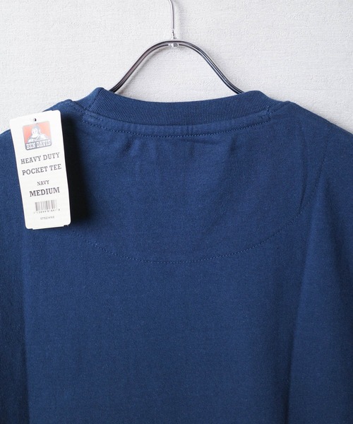 BEN DAVIS(ベンデイビス)の「【T9】【BEN DAVIS / ベンデイビス】HEAVY DUTY SHORT SLEEVE POCKET TEE ヘビー デューティー ショートスリーブ ポケット Tシャツ BEN91(Tシャツ/カットソー・メンズ・オレンジ/ネイビー/オリーブ/ブラック・LARGE/MEDIUM/SMALL/X-LARGE)」の12枚目の写真