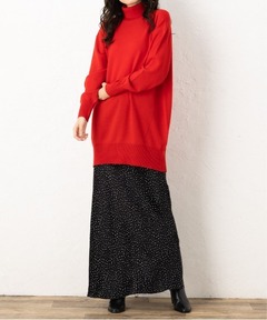 Ameri アメリ SOLID KNIT CARDIGAN WITH SKIRT セール】SOLID KNIT CARDIGAN WITH SKIRT（ニット/セーター）｜Ameri
