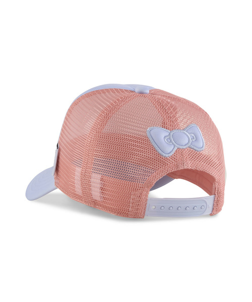 PUMA（プーマ）の「PUMA プーマ キッズ PUMA x ハローキティ アンド フレンズ トラッカー キャップ（キャップ・キッズ・レッド/ブルー系その他・M/S）」の5枚目の写真