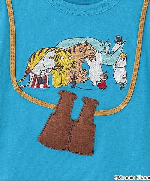 kladskap(クレードスコープ)の「MOOMIN/双眼鏡半袖Tシャツ(Tシャツ/カットソー・キッズ・クリーム/ターコイズブルー・90cm/100cm/110cm/120cm/80cm)」の6枚目の写真