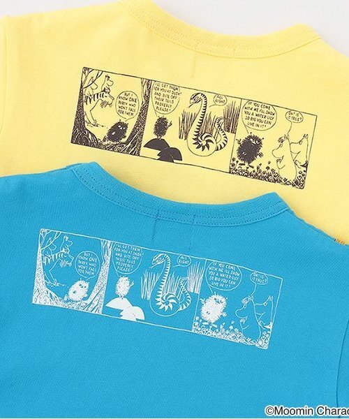 kladskap(クレードスコープ)の「MOOMIN/双眼鏡半袖Tシャツ(Tシャツ/カットソー・キッズ・クリーム/ターコイズブルー・90cm/100cm/110cm/120cm/80cm)」の14枚目の写真