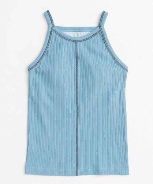MAISON SPECIAL（メゾンスペシャル）の「Cup In American Sleeve Tank Top/カップインアメスリタンクトップ（タンクトップ・レディース・ブラック/チャコールグレー/ブルー/ホワイト/レッド・FREE）」の10枚目の写真