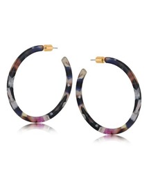 big metal london（ビッグメタルロンドン）の「【金属アレルギー対応】ステートメントピアス CAMILLE RESIN STATEMENT HOOP（ピアス（両耳用））」