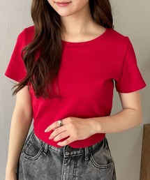 WEGO/コンパクトリブT