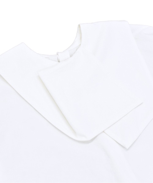sneeuw（スニュウ）の「レターカラーブラウス（シャツ/ブラウス・レディース・チャコールグレー/ミント/ホワイト・ONESIZE）」の15枚目の写真