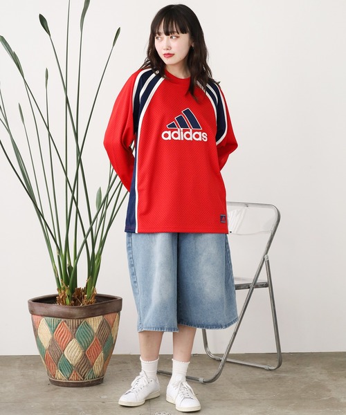 【adidas】ユニセックス◇WARM TOP ウォーム トップ adidas(アディダス)の「adidas/アディダス WARM-UP TOP