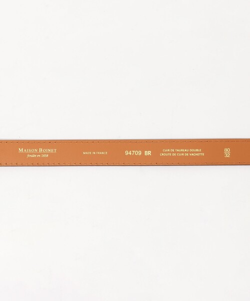 MAISON BOINET（メゾンボワネ）の「Maison Boinet D型バックルベルト