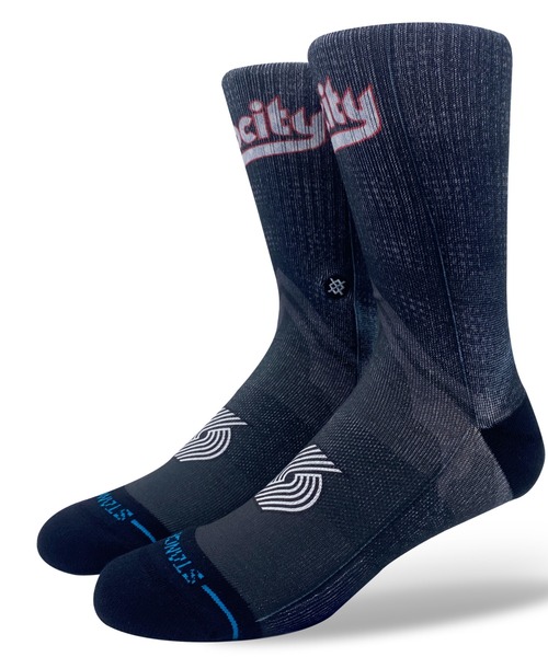 STANCE(スタンス)の「STANCE PDX CE25(スタンス ポートランド・トレイルブレイザーズ シティ・エディション 2025)(ソックス/靴下・メンズ・マルチ・LARGE)」の1枚目の写真