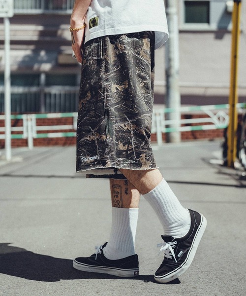 Subciety（サブサエティ）の「Sweat shorts（その他パンツ・メンズ・レオパード/カモフラージュ/ブラック/グレー・SMALL/MEDIUM/LARGE/X-LARGE）」の10枚目の写真
