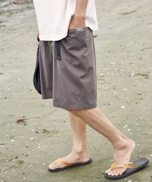 FREAK'S STORE(フリークスストア)の「【Beach & Festival】トラベル ウェービングショーツ(その他パンツ・メンズ・チャコールグレー/ブラック/ベージュ/オリーブ・LARGE/MEDIUM)」の20枚目の写真