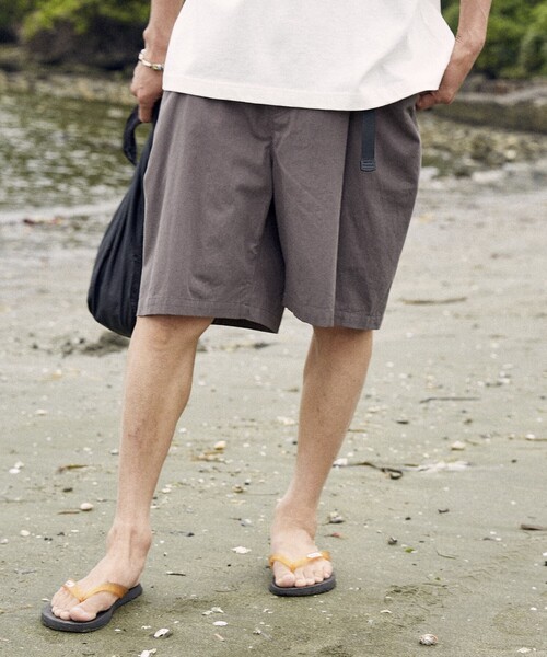 FREAK'S STORE(フリークスストア)の「【Beach & Festival】トラベル ウェービングショーツ(その他パンツ・メンズ・チャコールグレー/ブラック/ベージュ/オリーブ・LARGE/MEDIUM)」の16枚目の写真