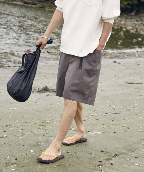 FREAK'S STORE(フリークスストア)の「【Beach & Festival】トラベル ウェービングショーツ(その他パンツ・メンズ・チャコールグレー/ブラック/ベージュ/オリーブ・LARGE/MEDIUM)」の15枚目の写真
