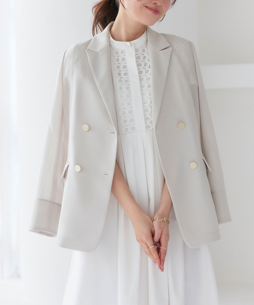 RUIRUE BOUTIQUE(ルイルエブティック)の「洗える | スタンドカラー レース シャツ ワンピース | レディース おしゃれ きれいめ オフィスカジュアル 通勤服 リゾート ロングワンピ シャツワンピ(シャツワンピース・レディース・ブラック/オフホワイト/ネイビー・S/M/L/LL)」の11枚目の写真