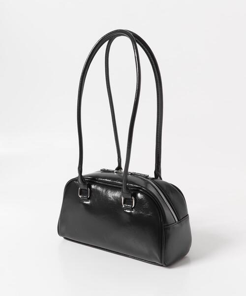 URBAN RESEARCH ROSSO WOMEN（アーバンリサーチ　ロッソ）の「ヴィンテージライクボストンバッグ（ボストンバッグ・レディース・ブラック/オフホワイト・-）」の7枚目の写真