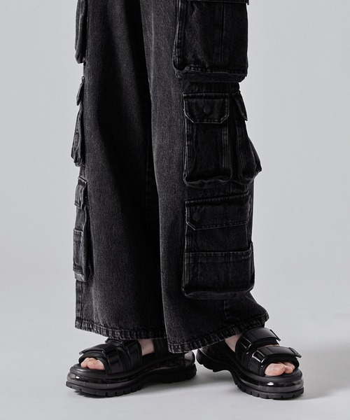 CLEL エアークッション ハイソールサンダル Mサイズ CLEL】Air Cushion High Sole Sandal/エアークッション ハイ