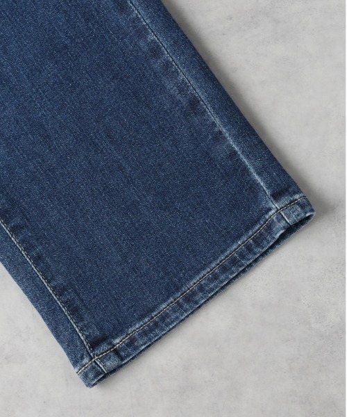 SOMETHING（サムシング）の「【SOMETHING】サマーストレート（デニムパンツ・レディース・ダークインディゴブルー・30inch/26inch/27inch/28inch/29inch）」の7枚目の写真